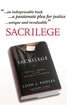 Sacrilege, by Leon Podles. Published by Crossland Foundation